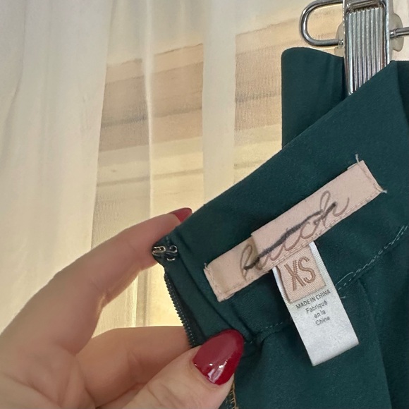 NEW Anthropologie Hutch Strapless Colorblock Wide Leg Strapless Jumpsuit - Picture 5 of 8